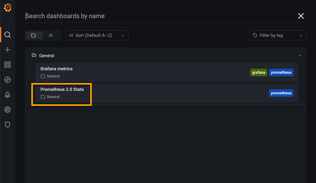 Grafana Search Dashboards